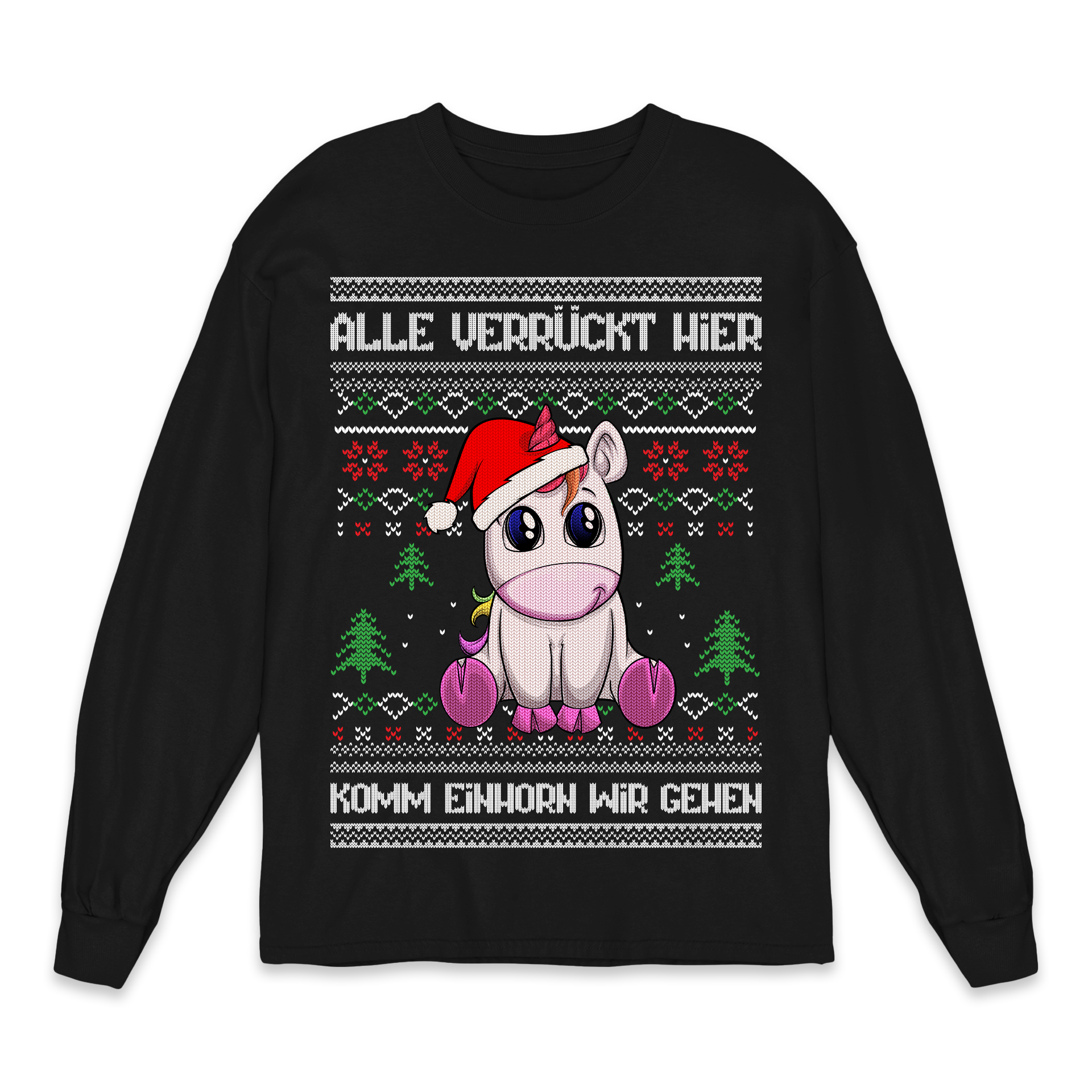Verrückt Einhorn - Christmas Sweater