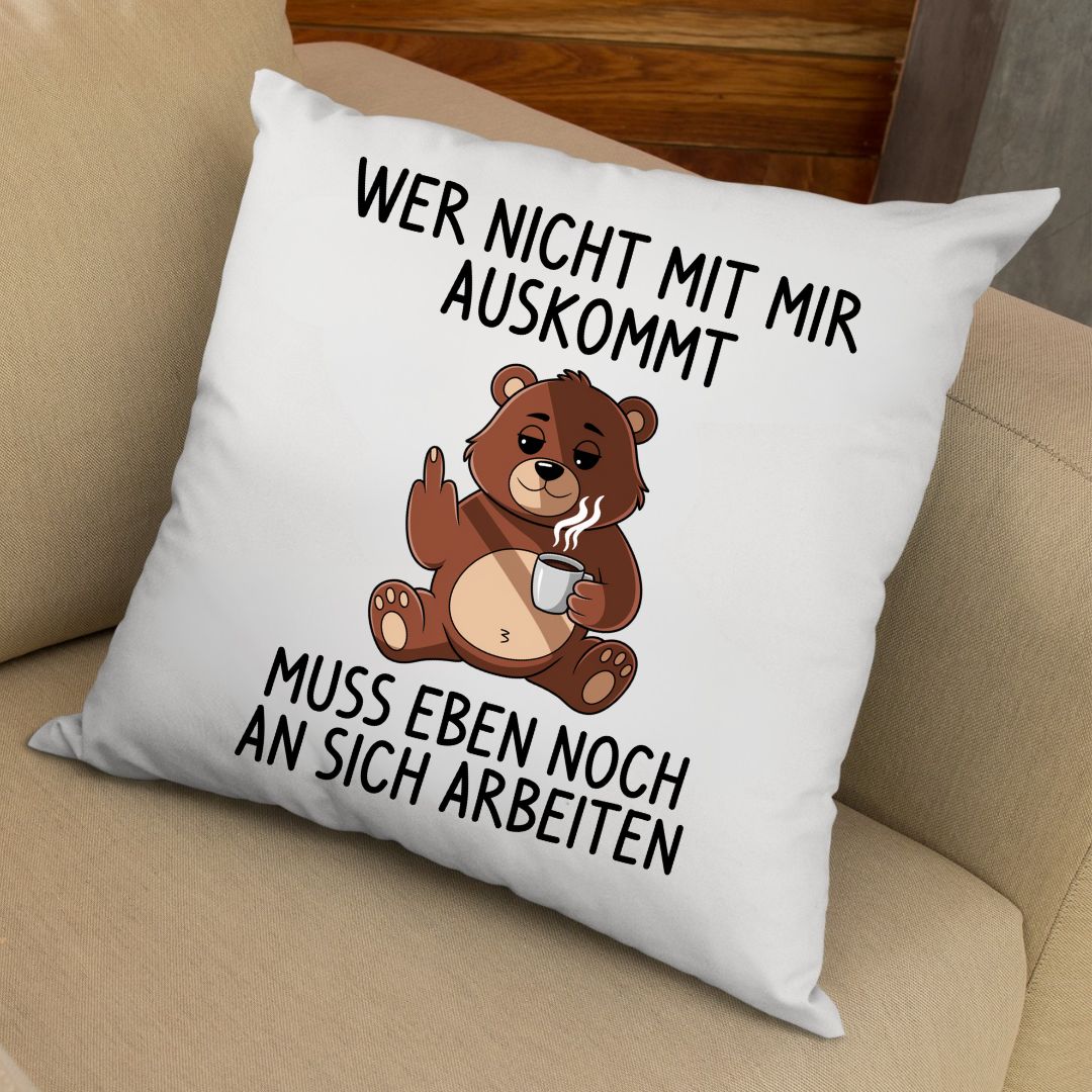 Nicht mit mir - Kissen