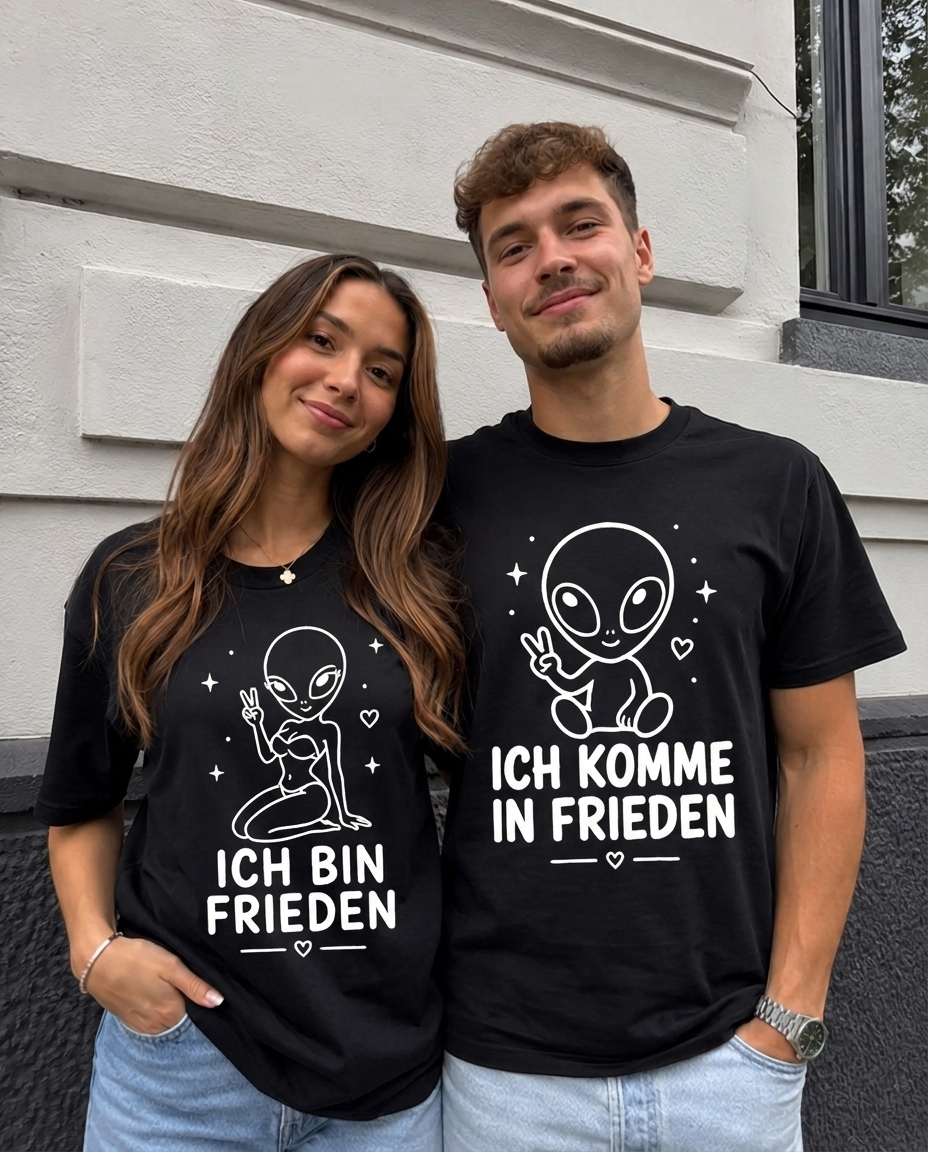 In Frieden - Shirt Couple Bündel