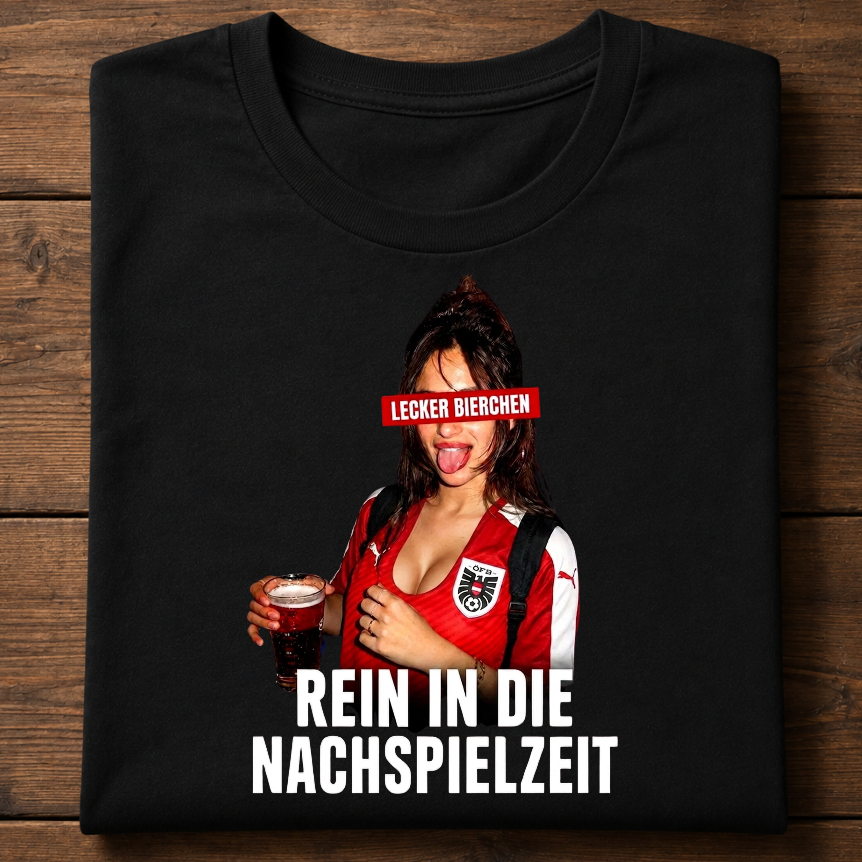 Rein in die Nachspielzeit Oesterrreich - Shirt Unisex