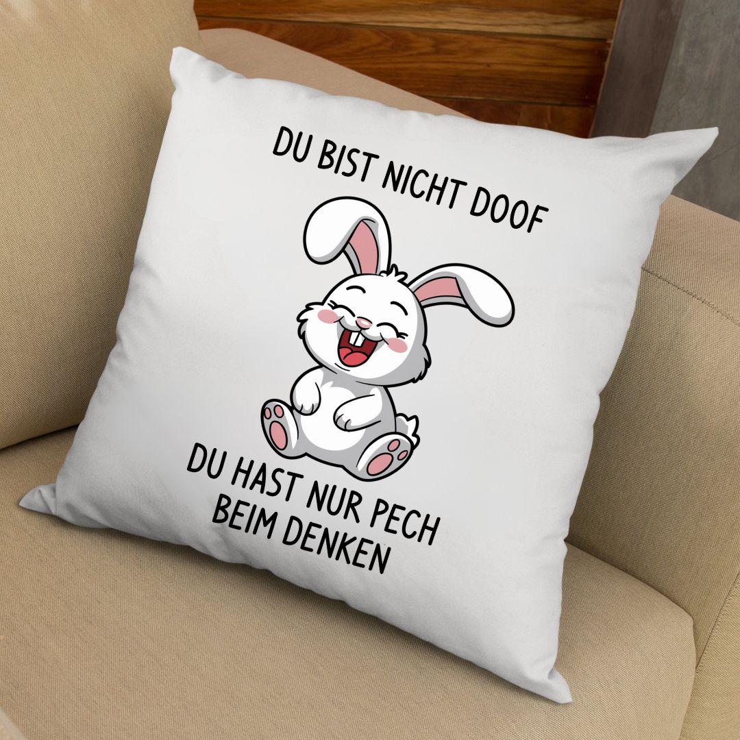 Pech beim denken - Kissen