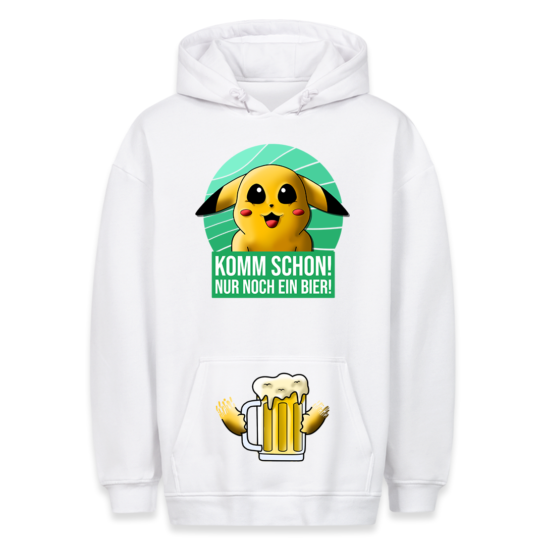 Komm schon! - Hoodie Bauchtaschendruck