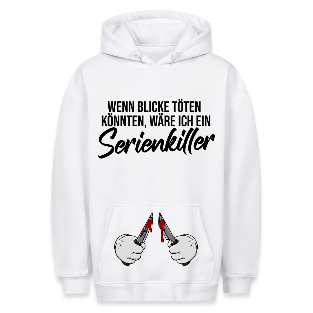 Serienkiller - Hoodie Bauchtaschendruck