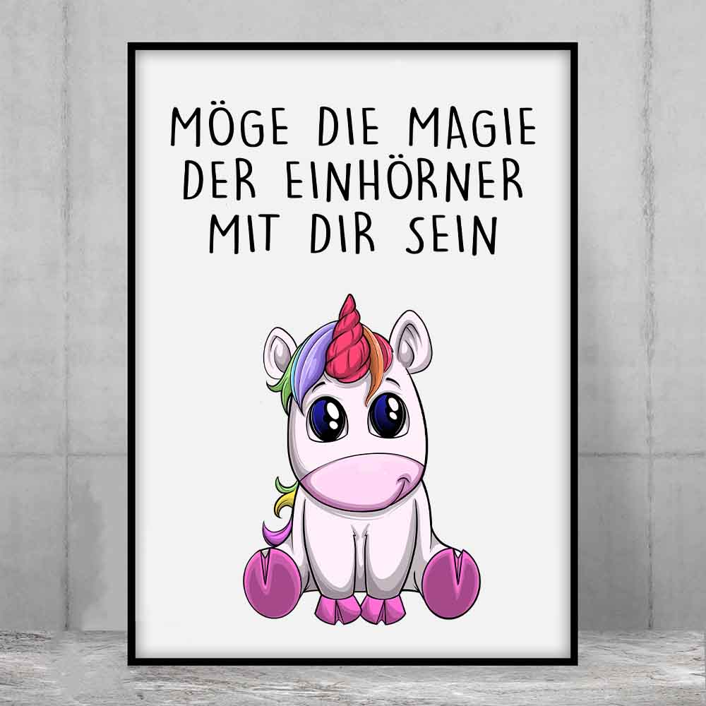 Magie Einhorn - Poster