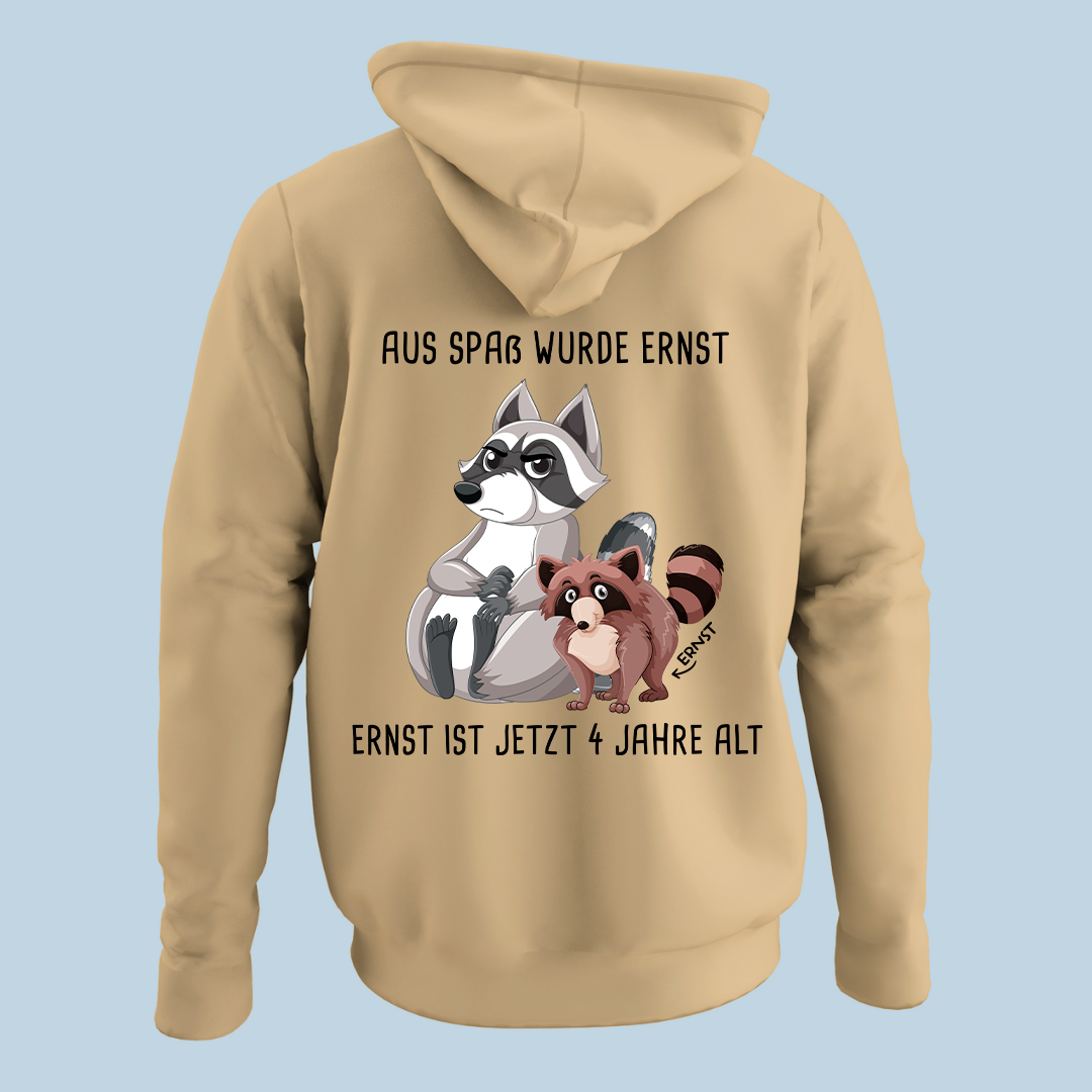 Waschbär Ernst Hoodie