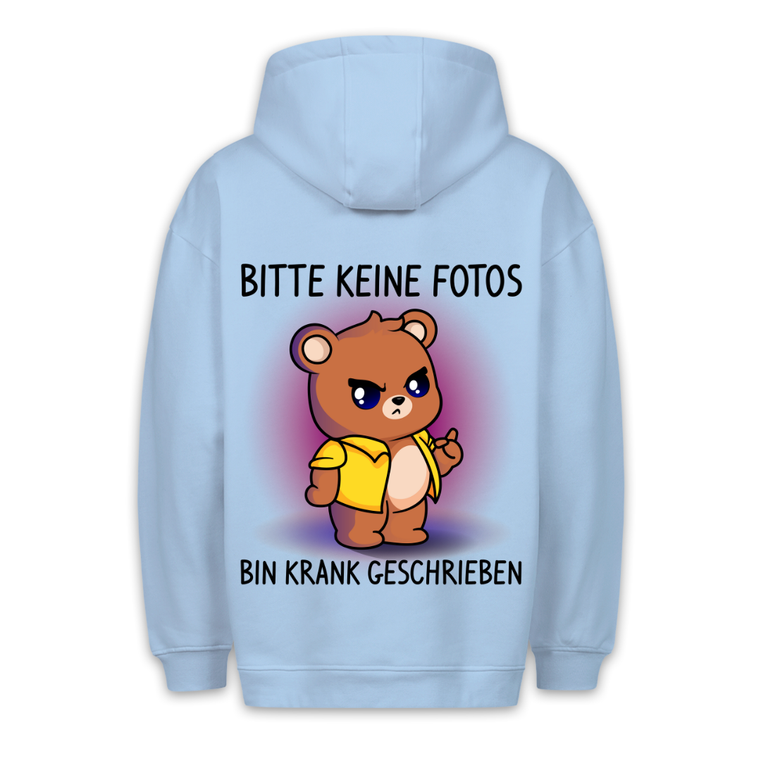 Krank Bär - Hoodie Unisex Rückendruck