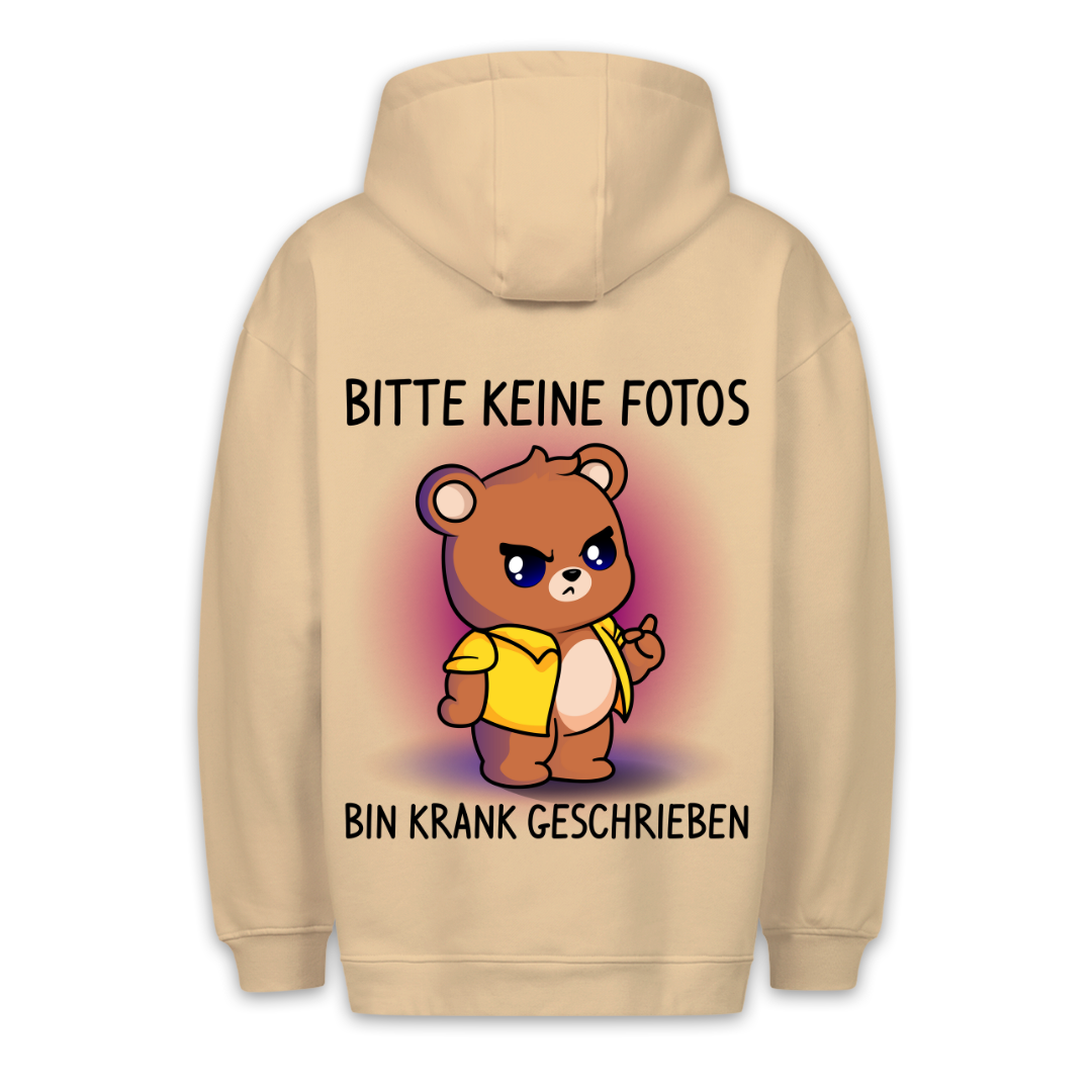 Krank Bär - Hoodie Unisex Rückendruck