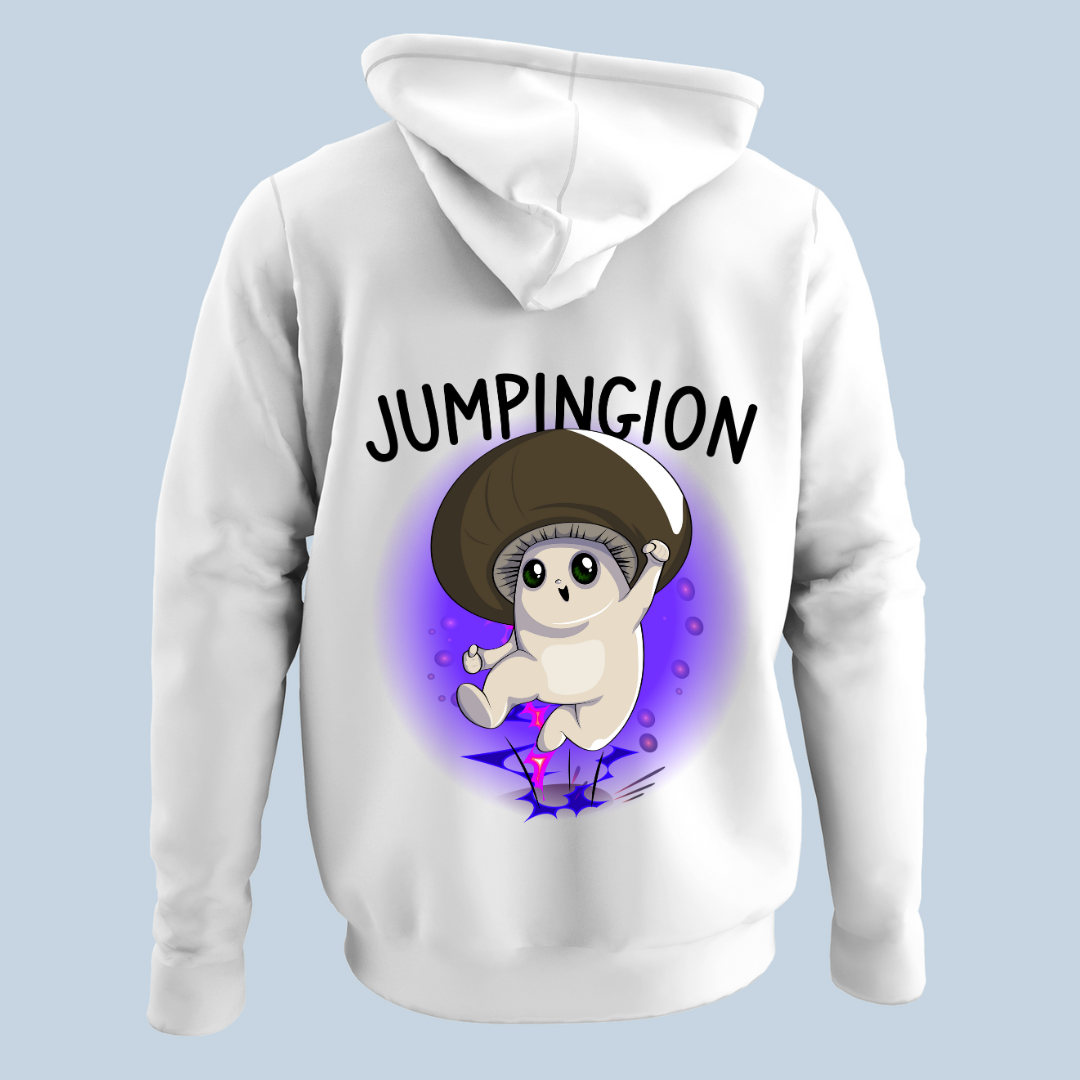 Jumpingion - Hoodie Unisex Rückendruck