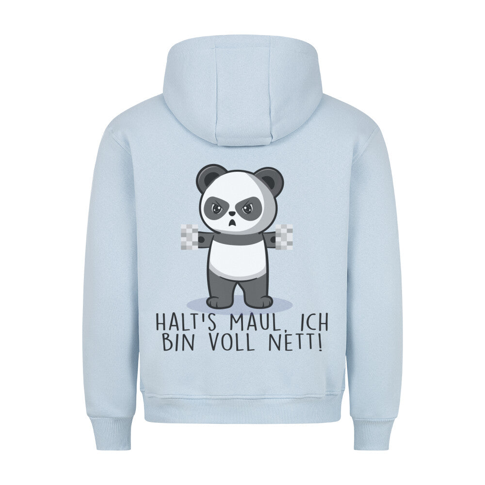 Voll Nett Cute Panda - Hoodie Unisex Rückendruck