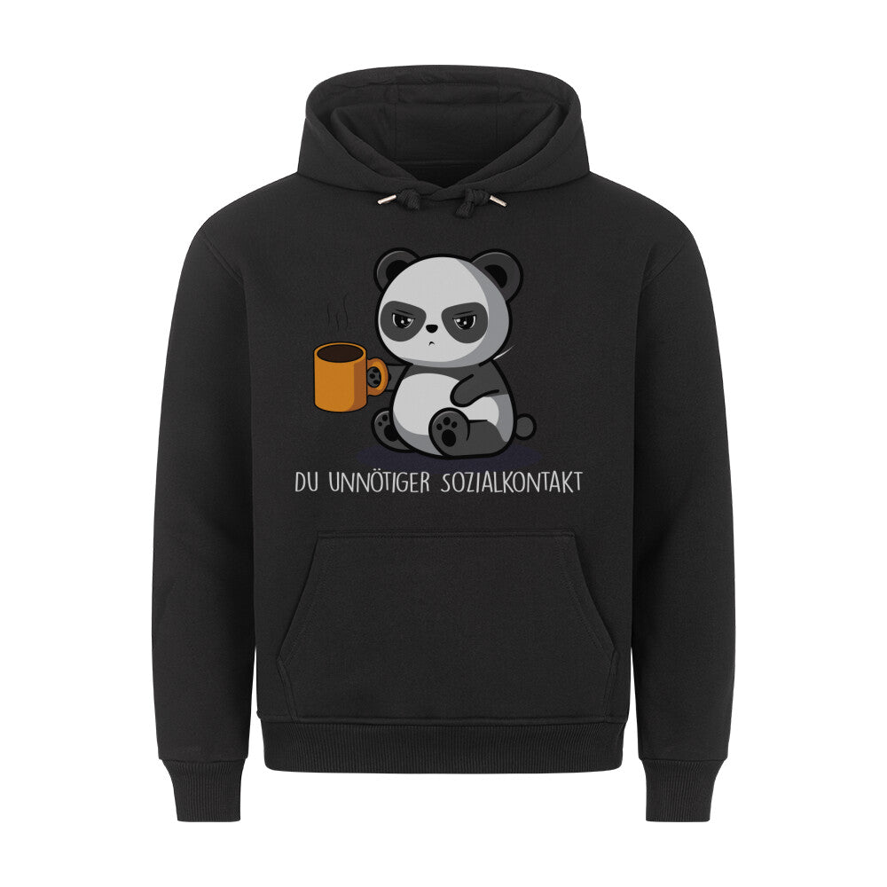 Sozialkontakt Cute Panda - Hoodie Unisex
