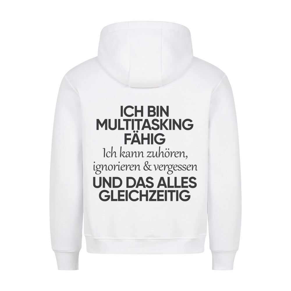 Multitasking - Hoodie Unisex Rückendruck