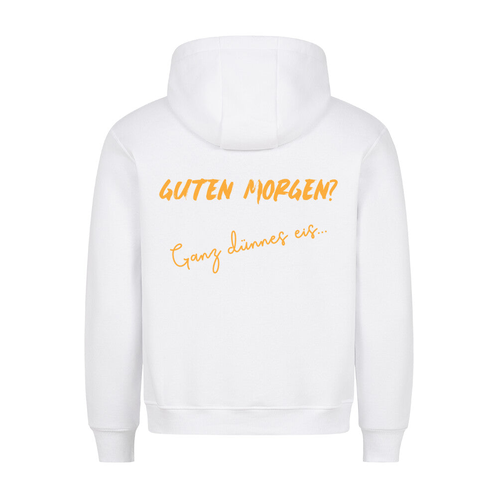 Guten Morgen - Hoodie Unisex Rückendruck