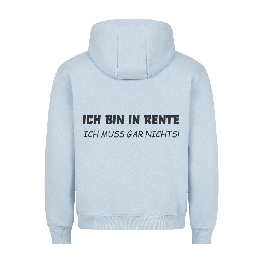 Rente 2 - Hoodie Unisex Rückendruck