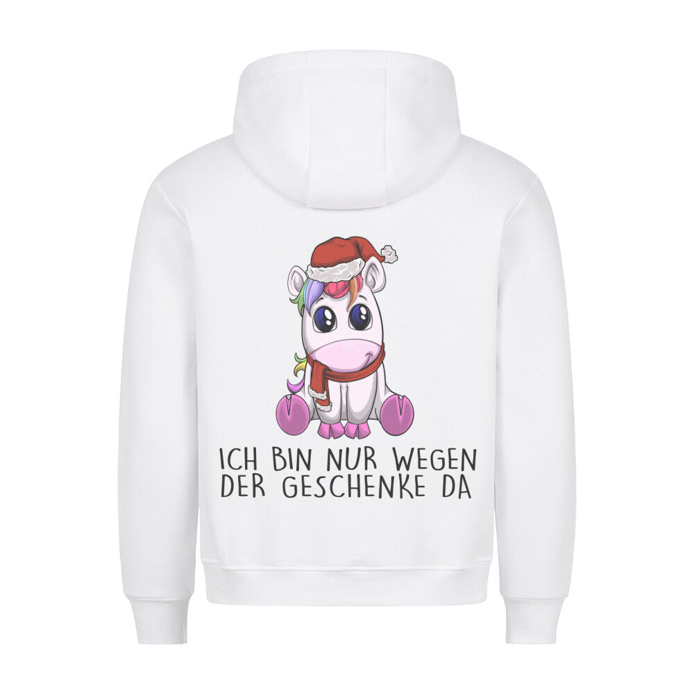 Geschenke Einhorn - Hoodie Unisex Rückendruck