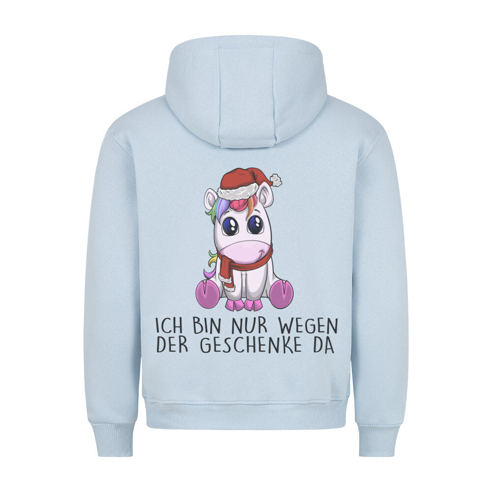 Geschenke Einhorn - Hoodie Unisex Rückendruck