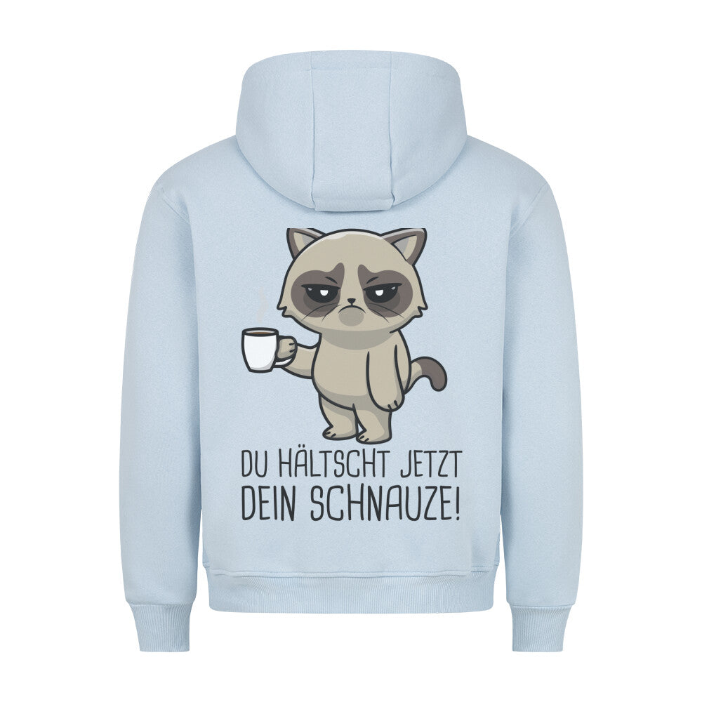 Schnauze - Hoodie Unisex Rückendruck