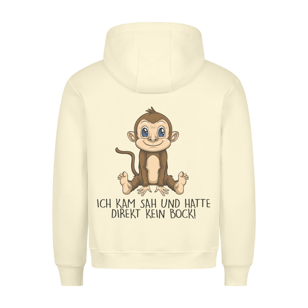 Kein Bock Affe - Hoodie Unisex Rückendruck