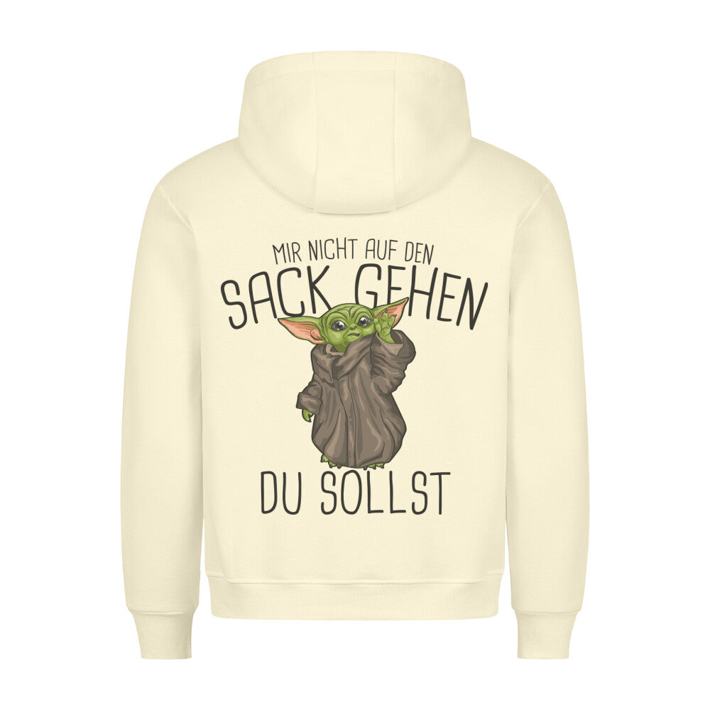 Auf den Sack gehen - Hoodie Unisex Rückendruck