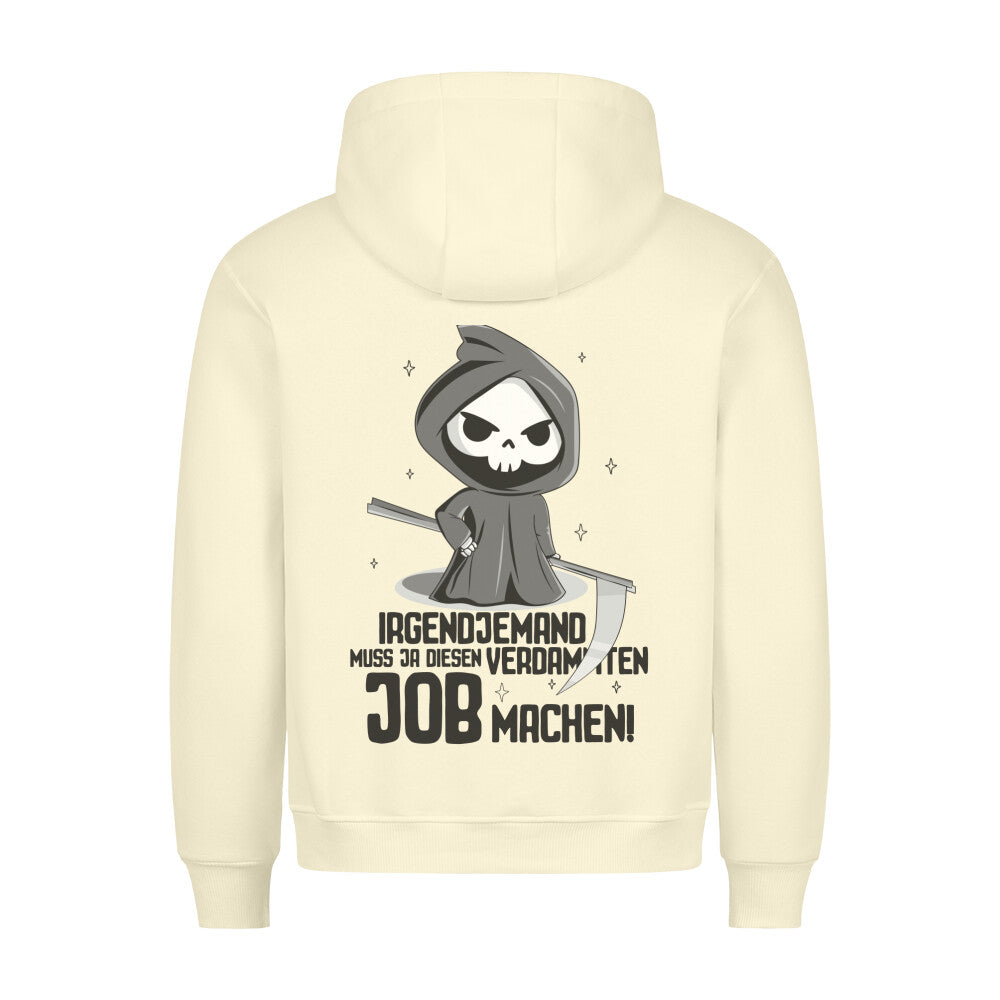 Job Sensenmann - Hoodie Unisex Rückendruck