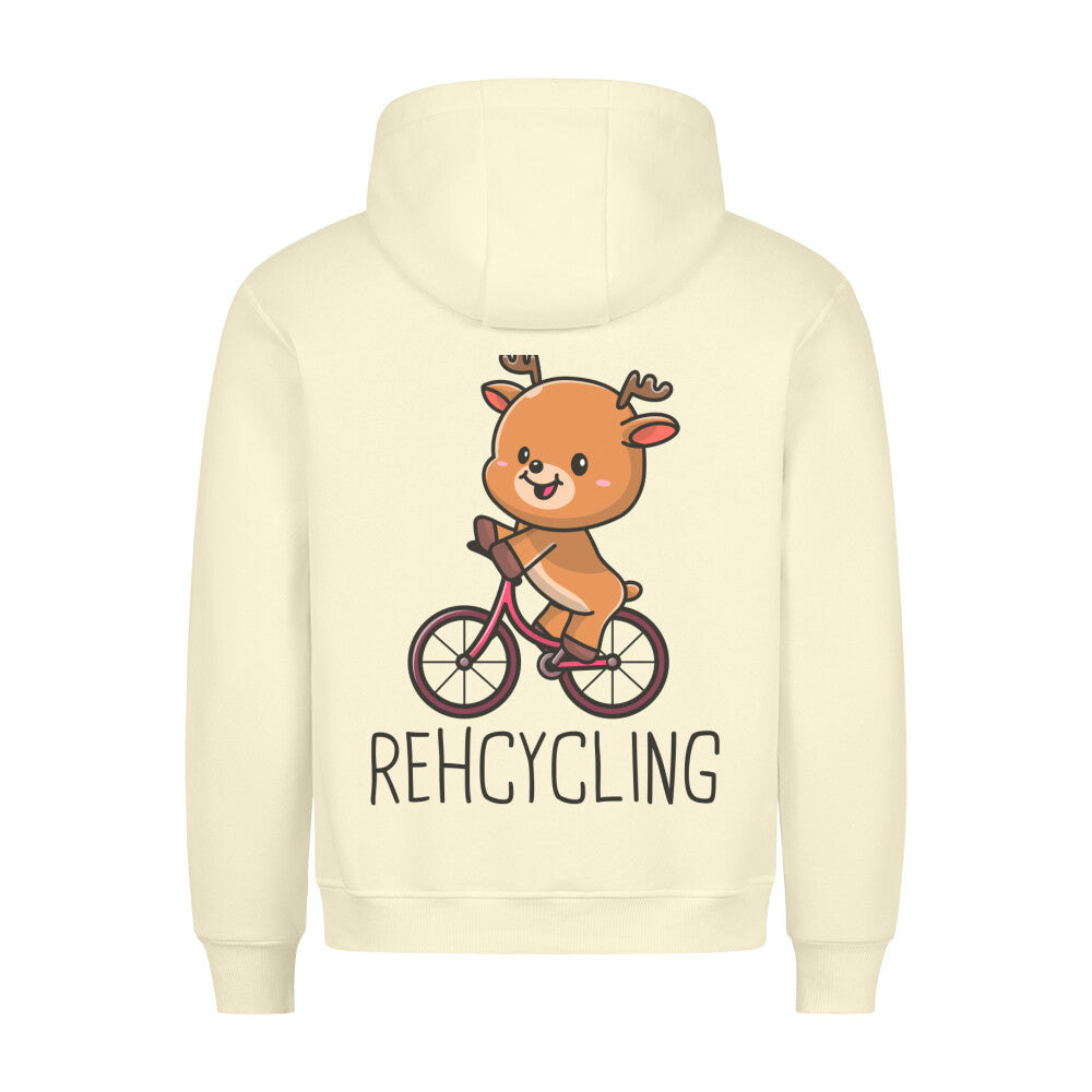 Rehcycling - Hoodie Unisex Rückendruck