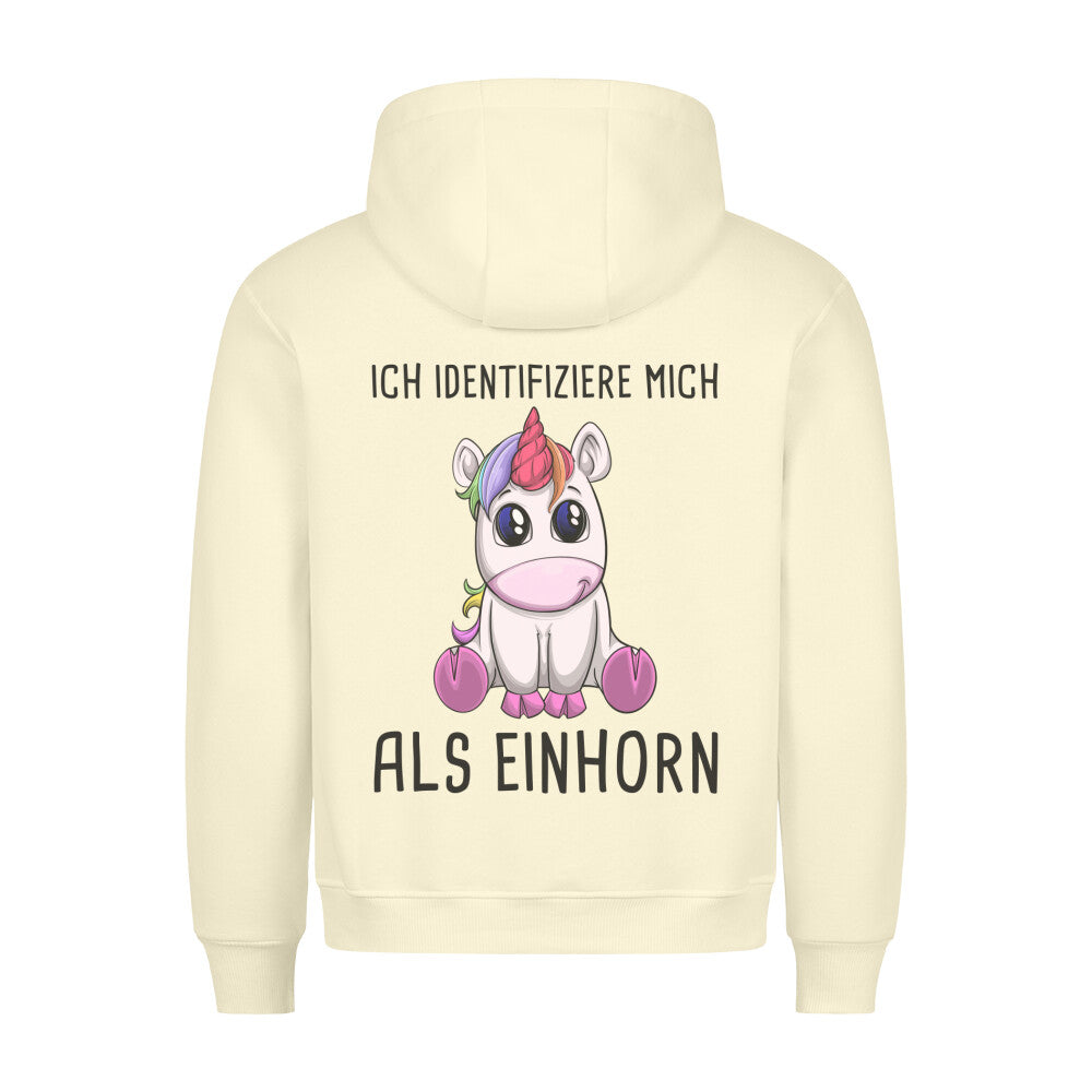 Identifiziere Einhorn - Hoodie Unisex