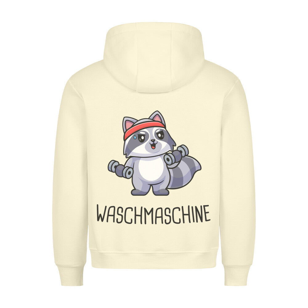 Waschmaschine - Hoodie Unisex Rückendruck