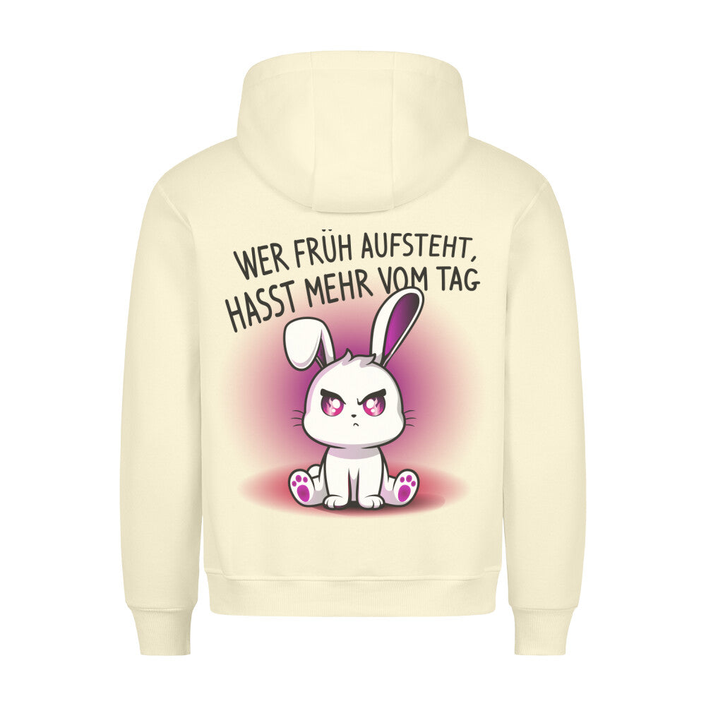 Tag Hase - Hoodie Unisex Rückendruck