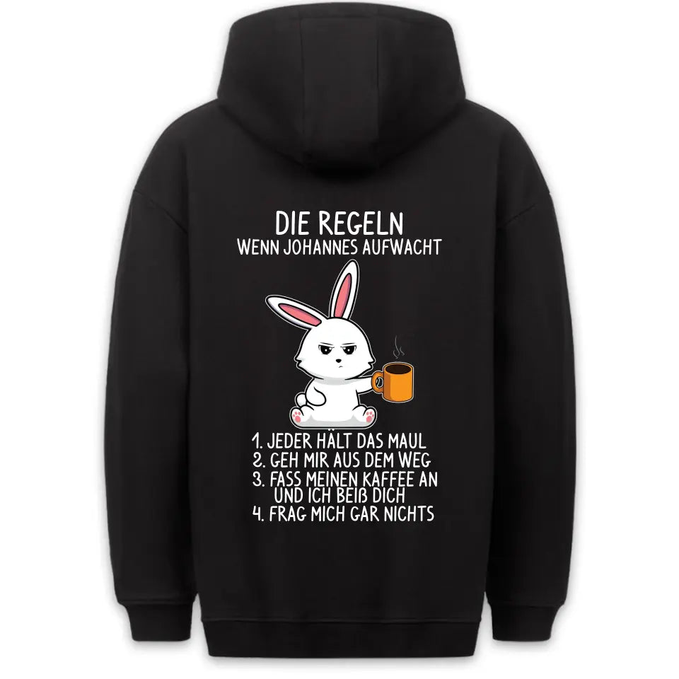 Aufwachregeln - Personalisierbar Unisex