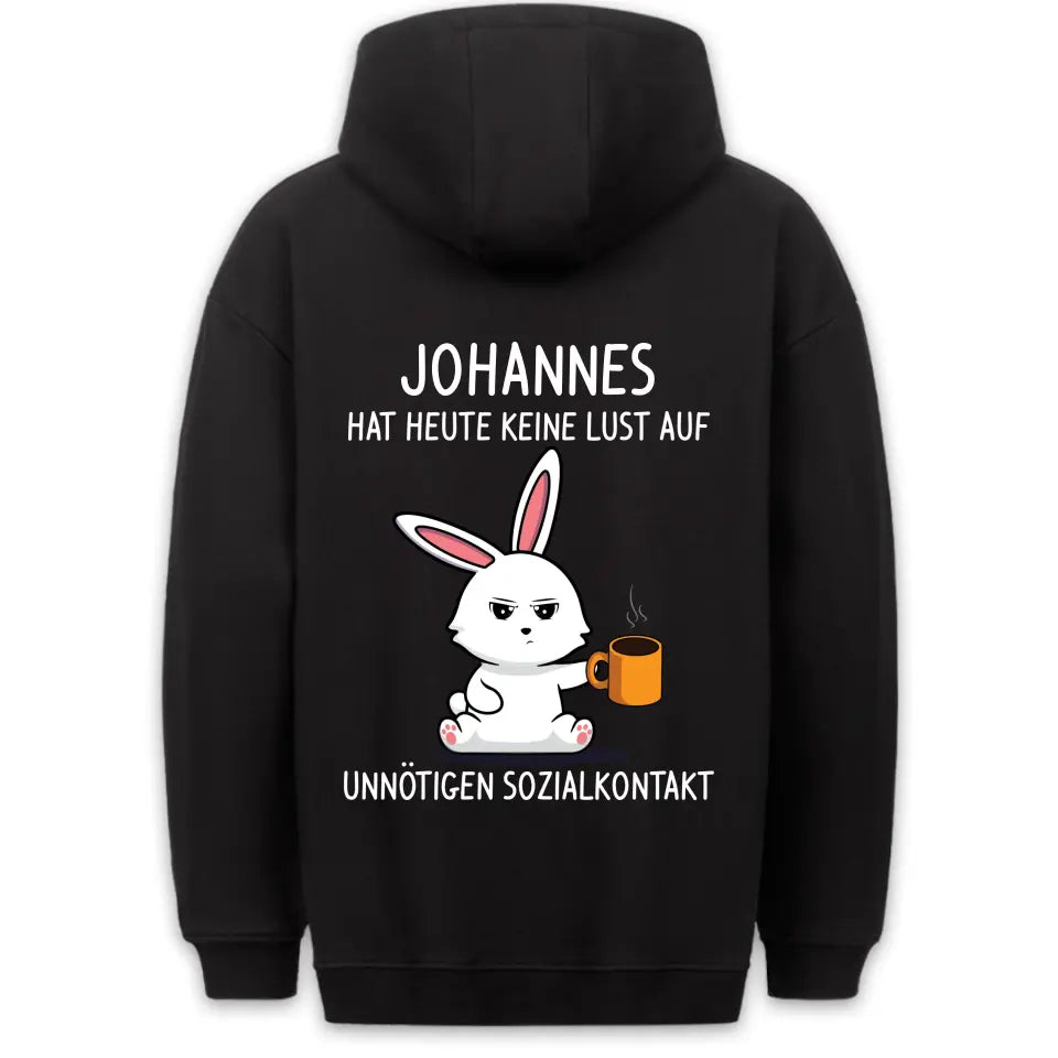 Sozialkontakt - Personalisierbar Unisex