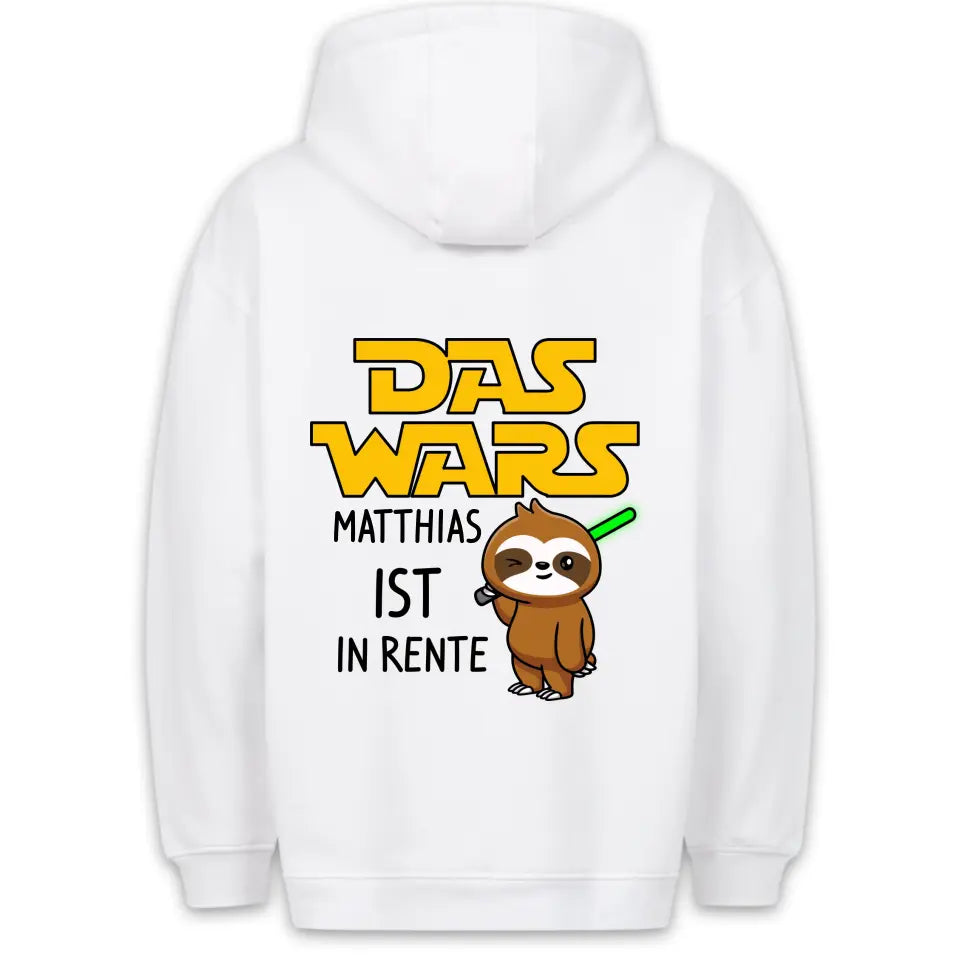 Das Wars - Personalisierbar Unisex