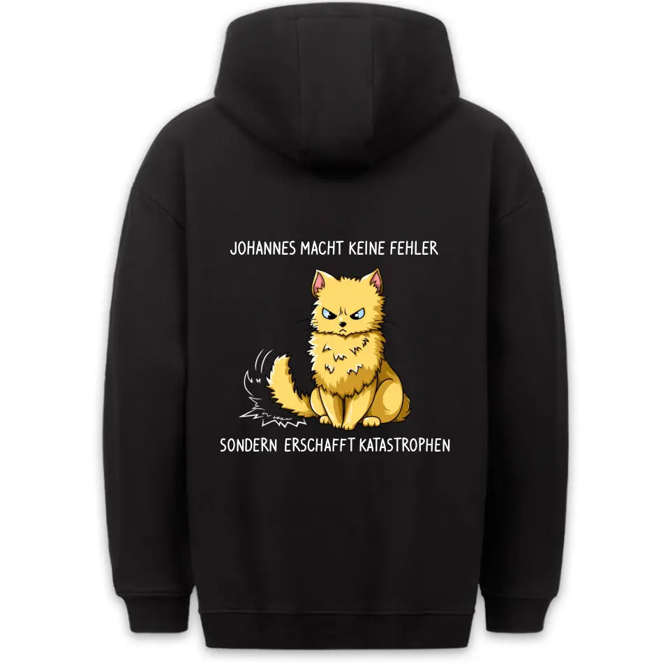 Katastrophen Katze - Personalisierbar Unisex