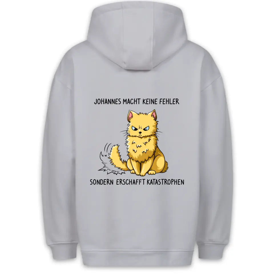 Katastrophen Katze - Personalisierbar Unisex