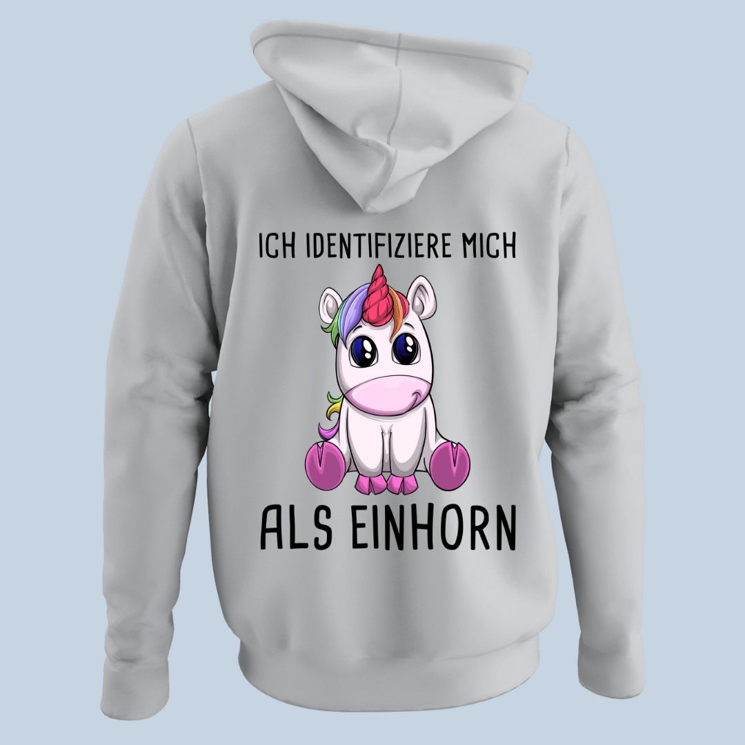 Identifiziere Einhorn - Hoodie Unisex