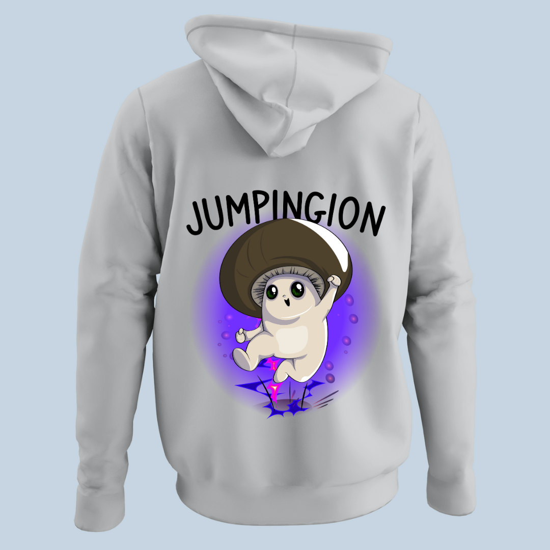 Jumpingion - Hoodie Unisex Rückendruck