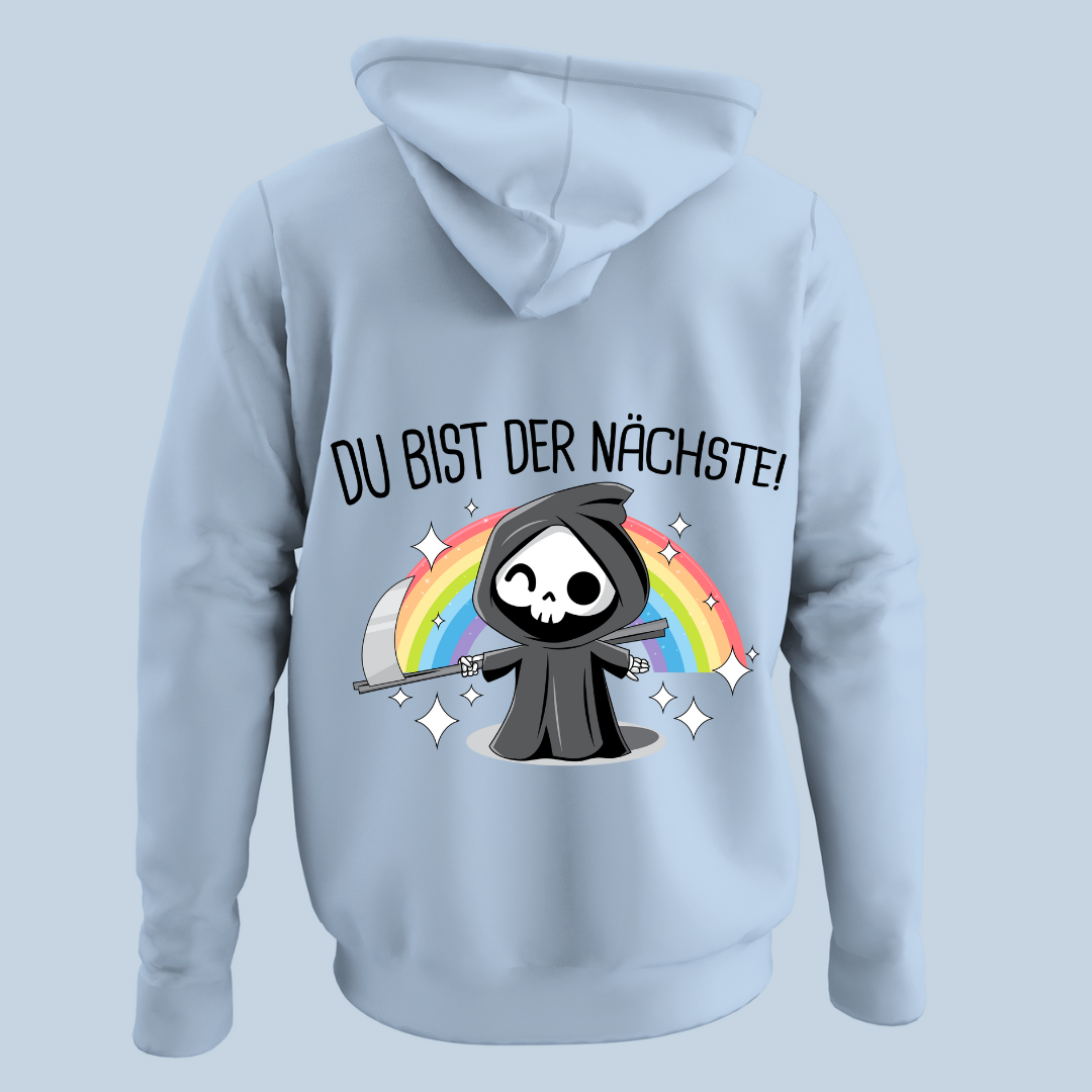 Der Nächste Sensenmann - Hoodie Unisex Rückendruck