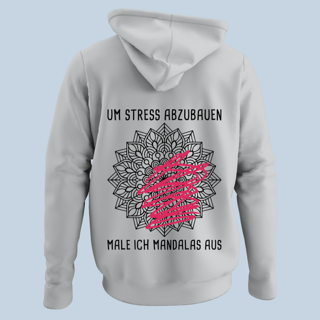 Mandala - Hoodie Unisex Rückendruck