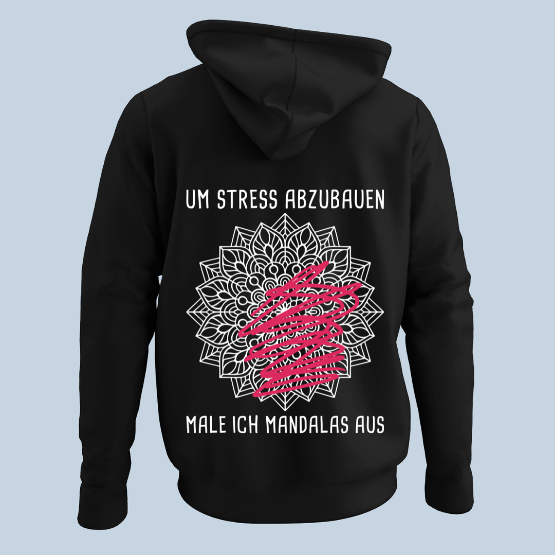 Mandala - Hoodie Unisex Rückendruck