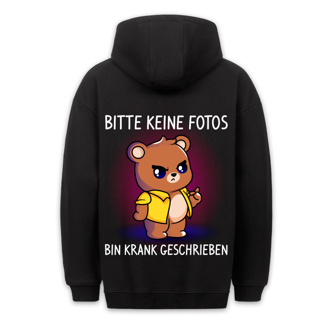 Krank Bär - Hoodie Unisex Rückendruck