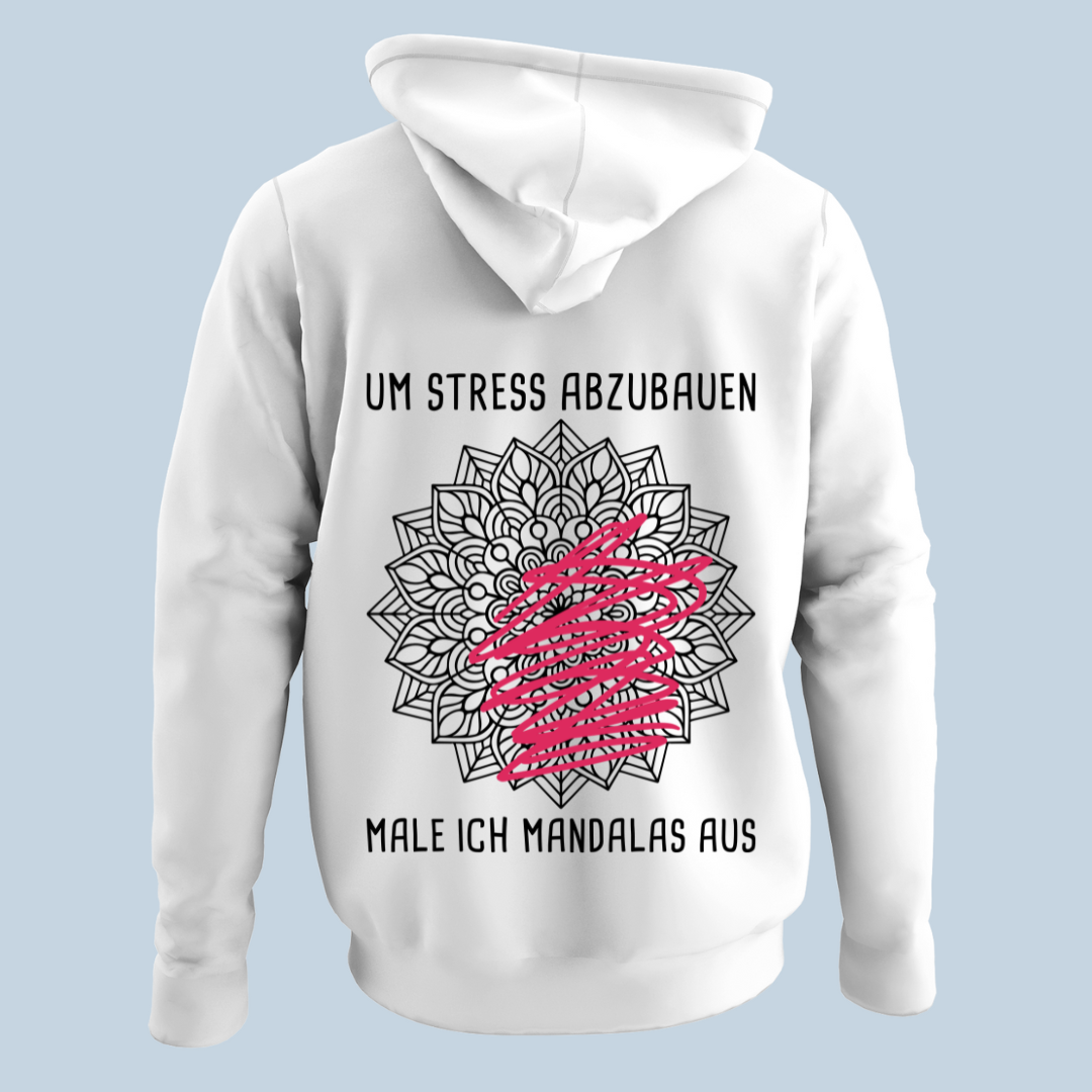 Mandala - Hoodie Unisex Rückendruck