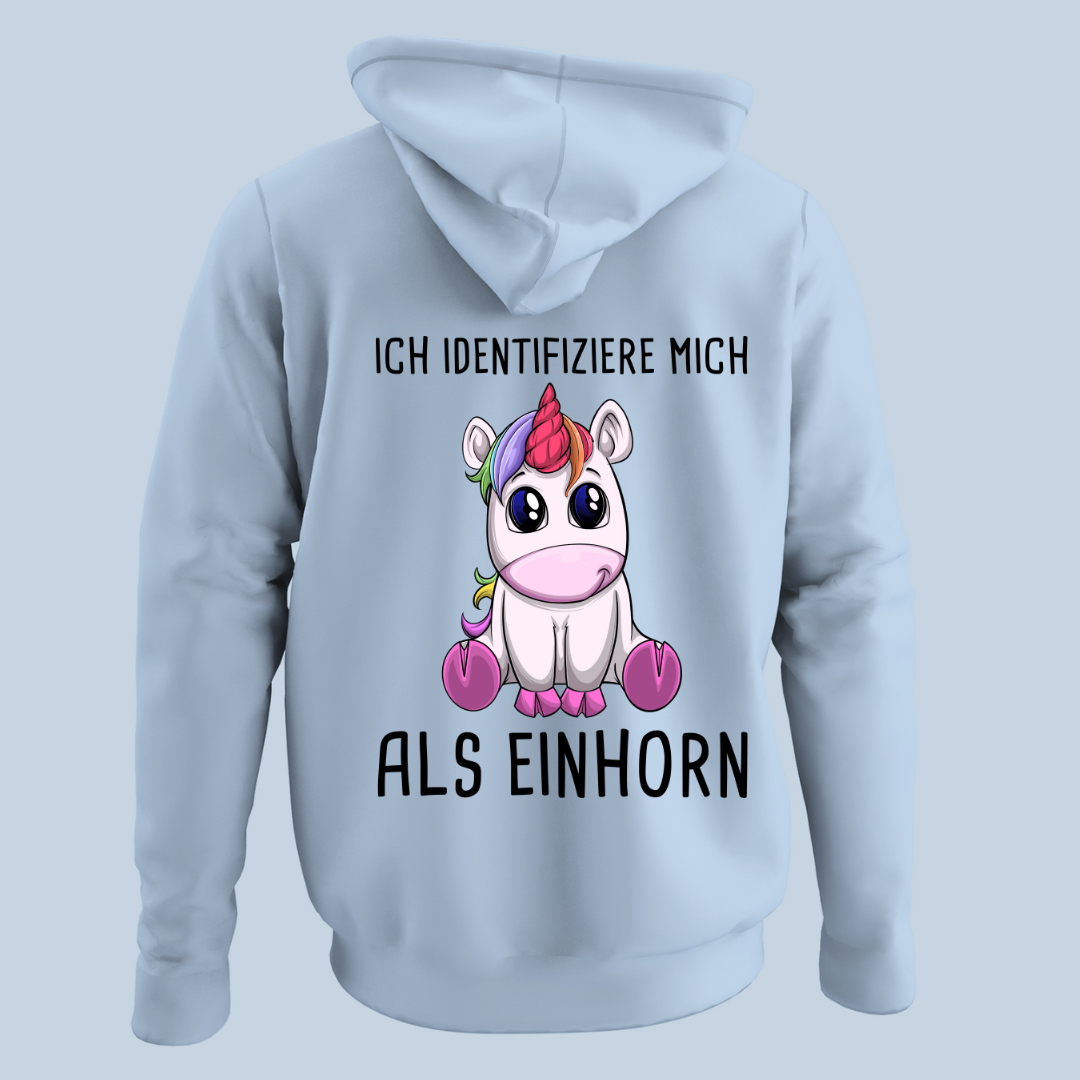 Identifiziere Einhorn - Hoodie Unisex