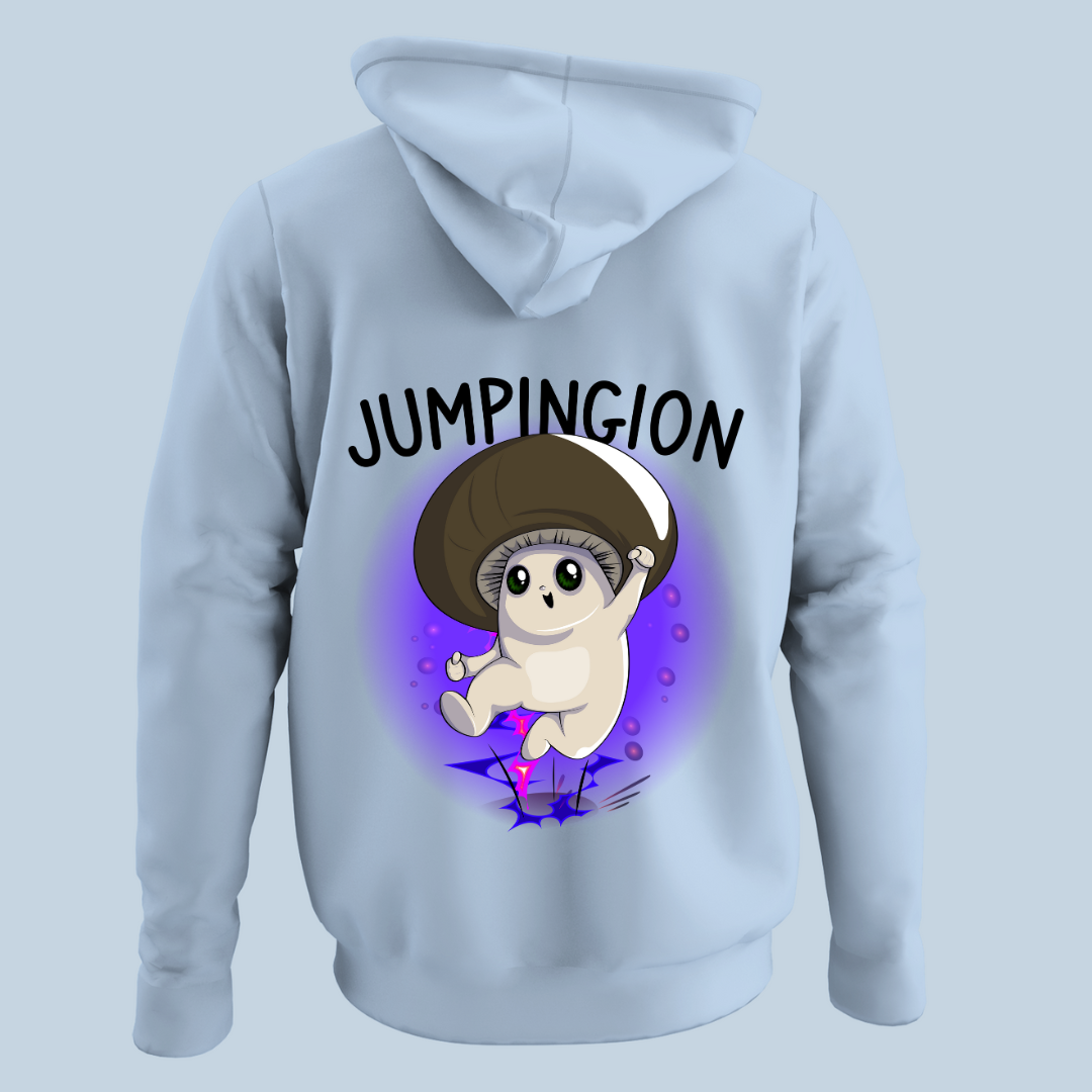 Jumpingion - Hoodie Unisex Rückendruck