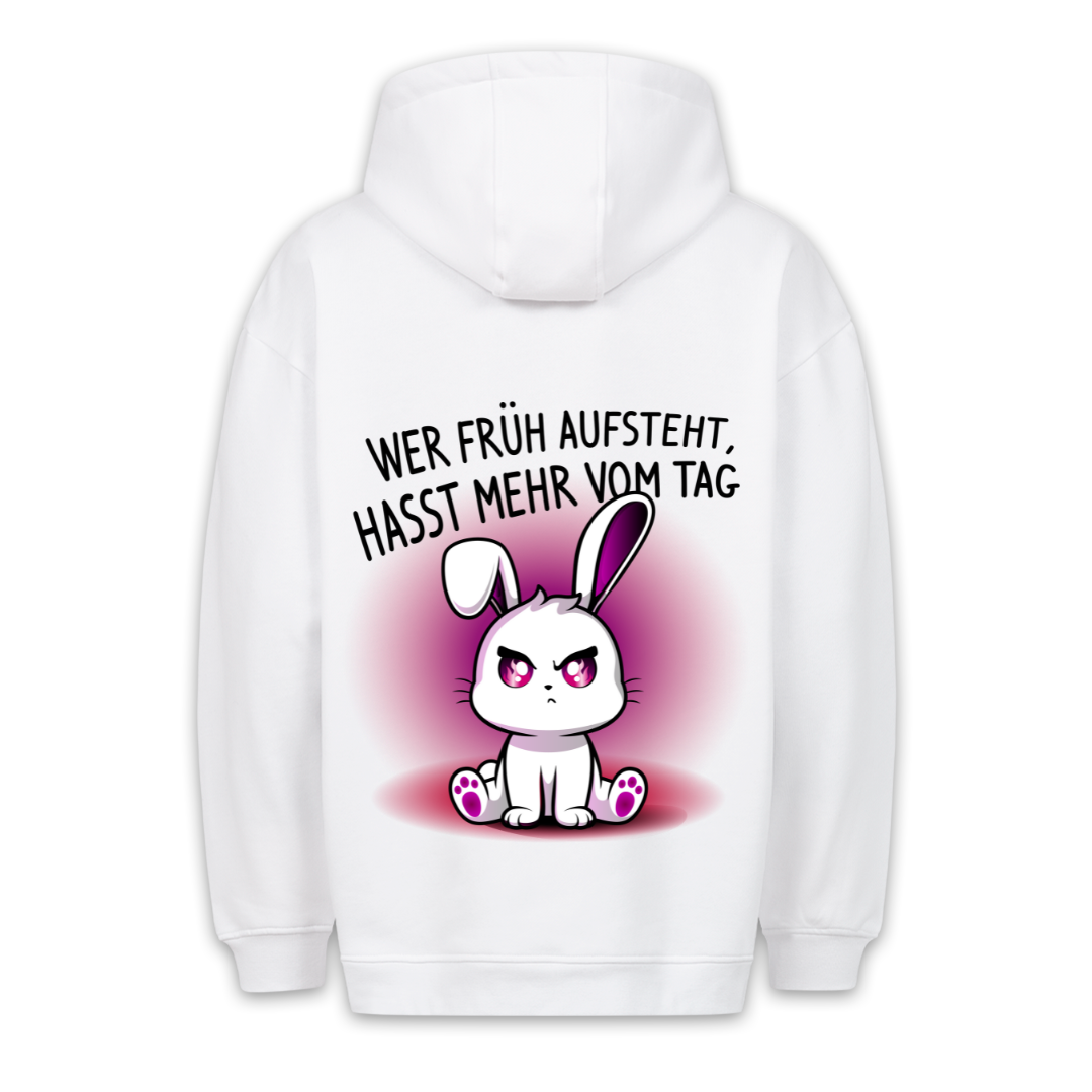 Tag Hase - Hoodie Unisex Rückendruck