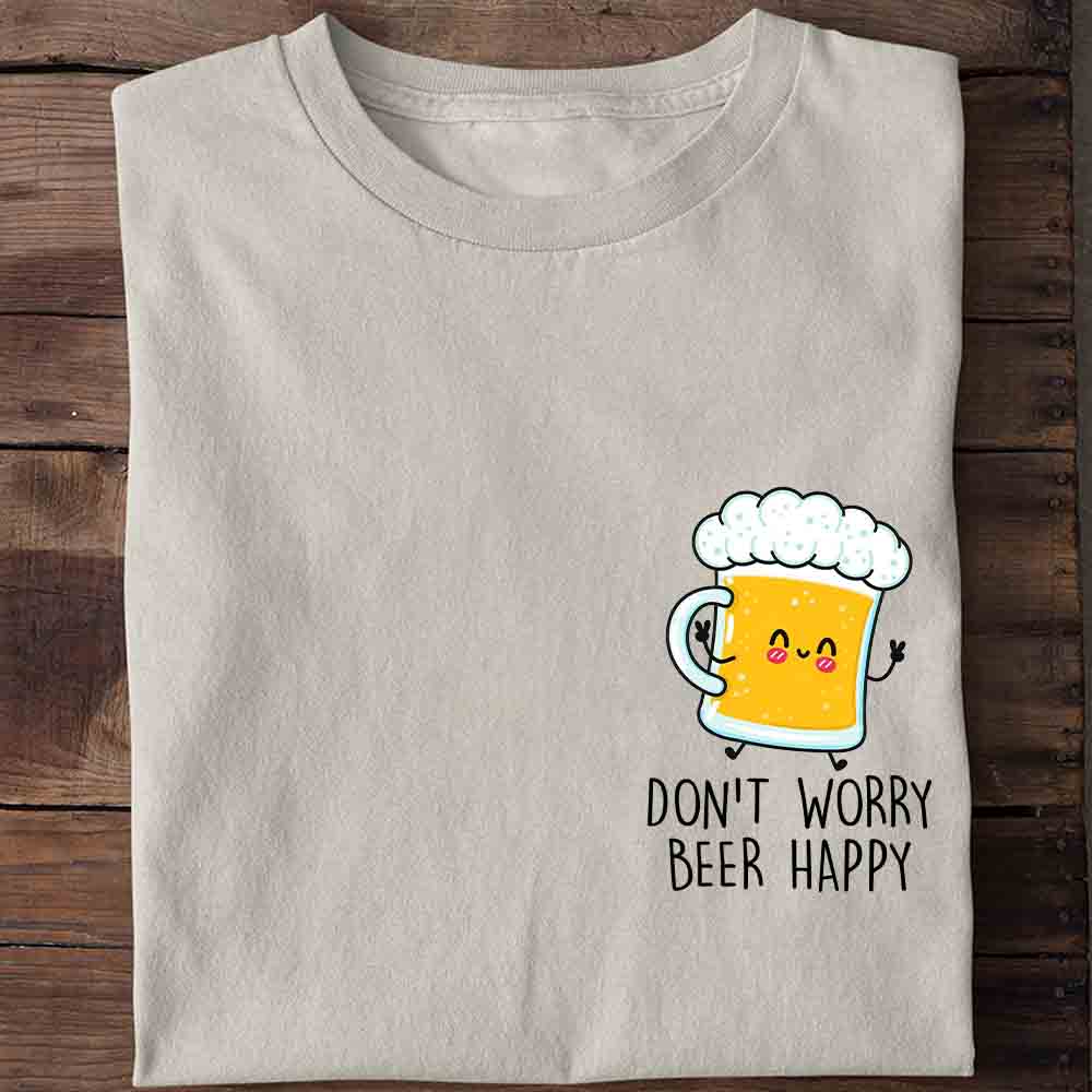 Beerhappy - Shirt Unisex Brust