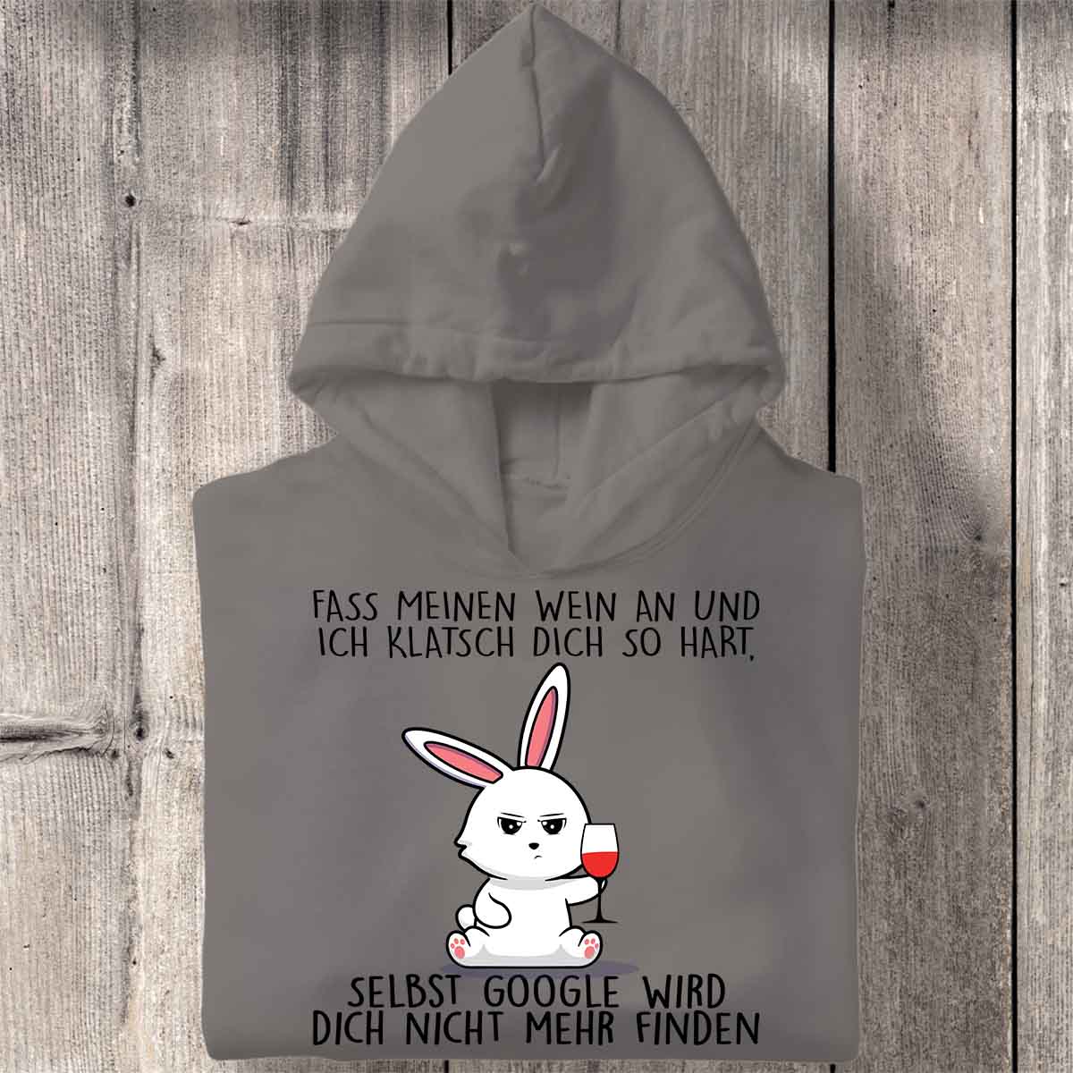 Wein Bunny - Hoodie Unisex