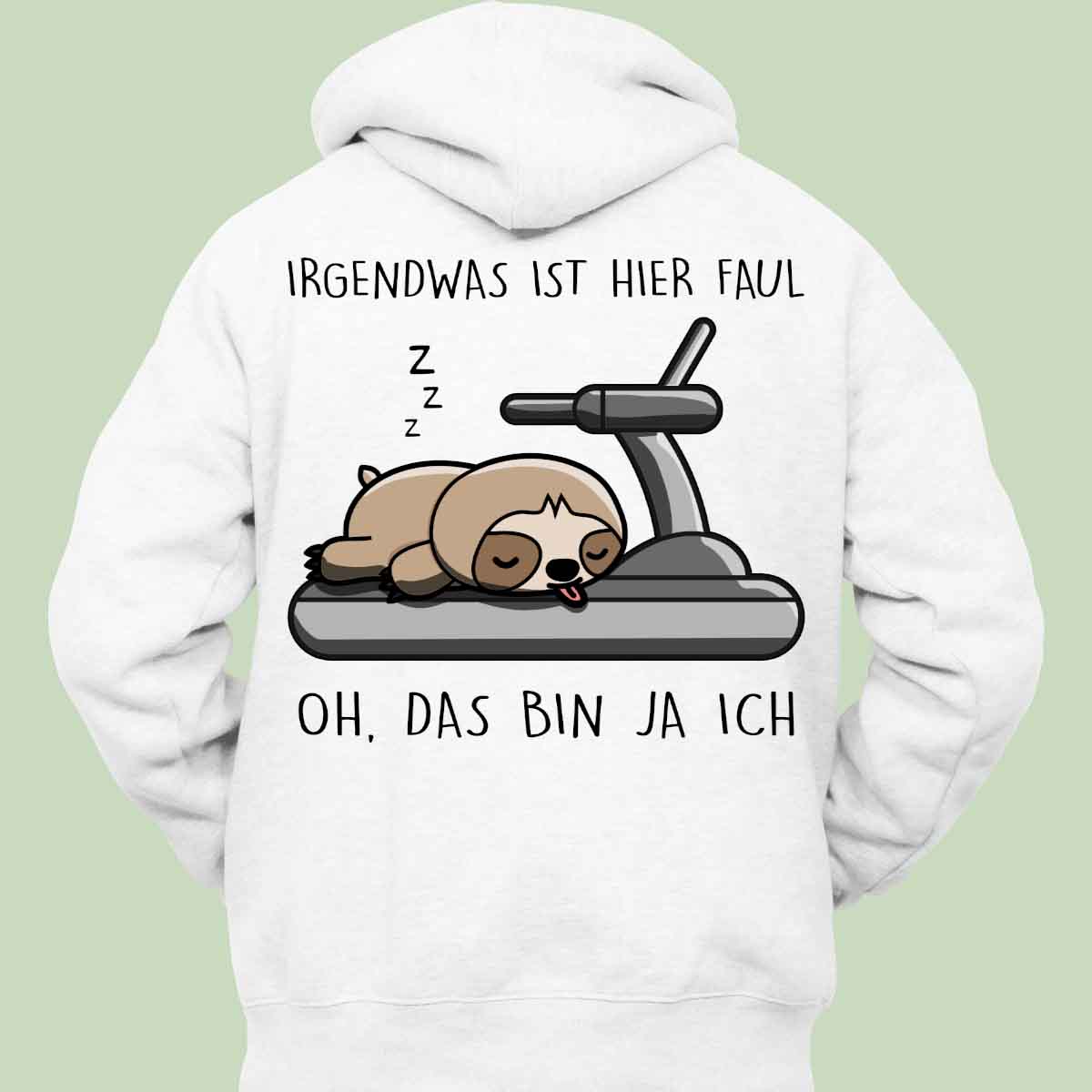 Faul Faultier - Hoodie Unisex Rückendruck