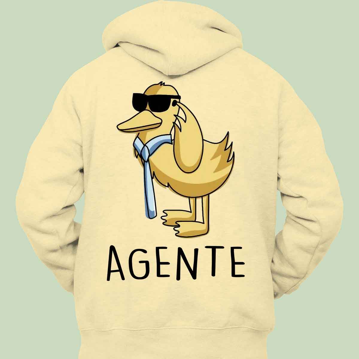 Agente - Hoodie Unisex Rückendruck