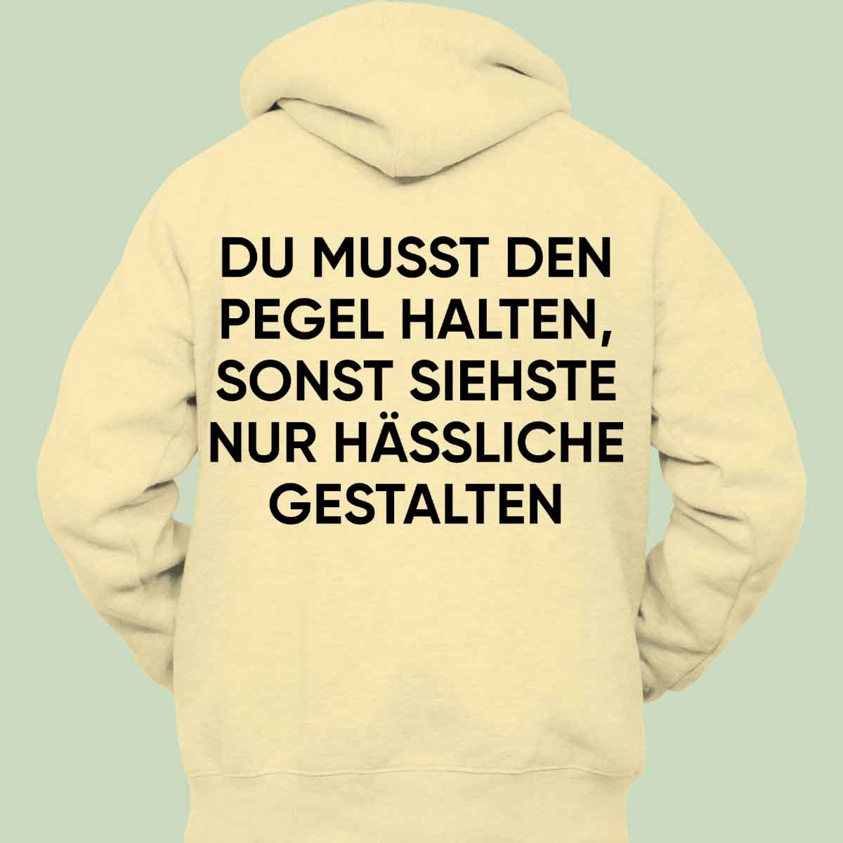 Hässliche Gestalten 2 - Hoodie Unisex Rückendruck