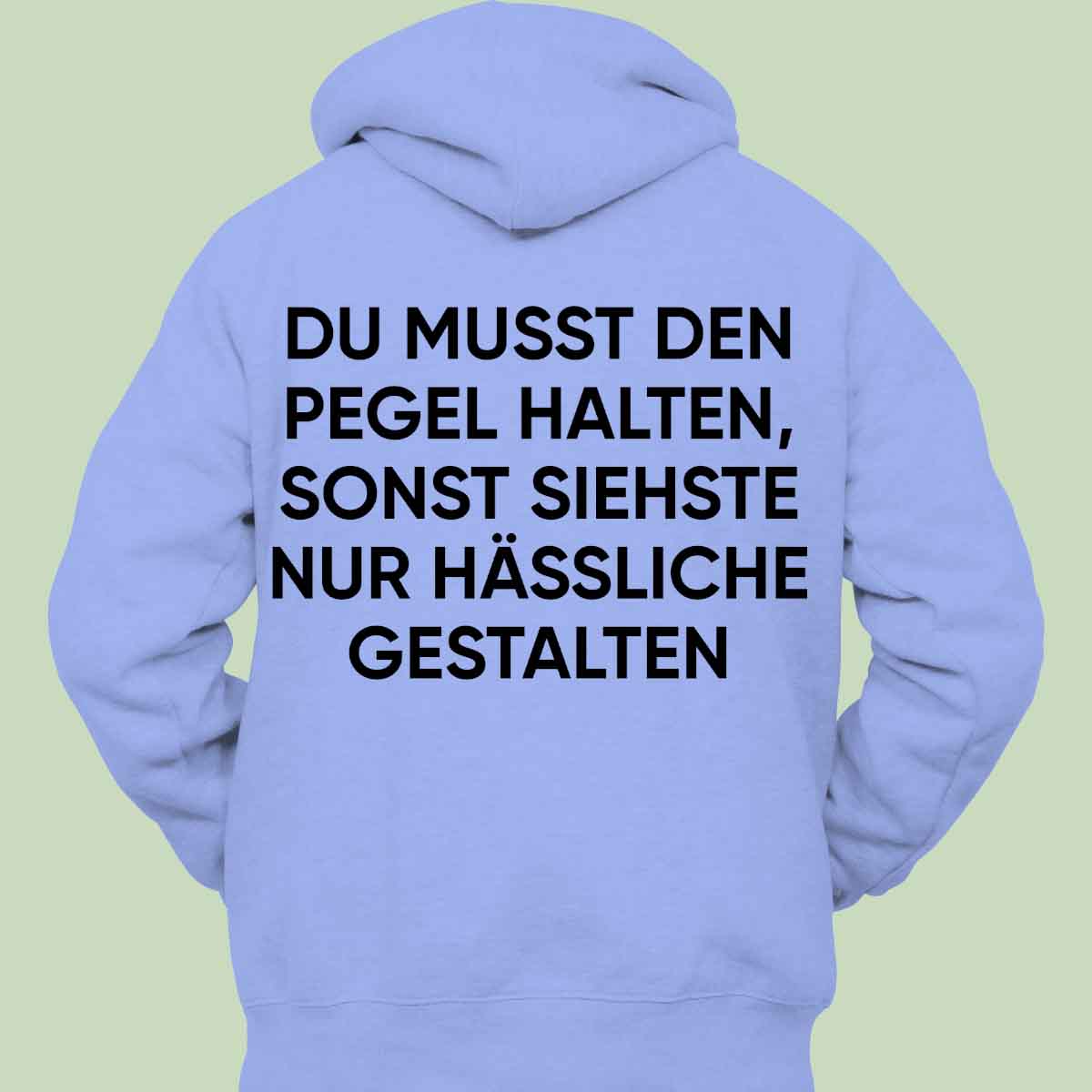 Hässliche Gestalten 2 - Hoodie Unisex Rückendruck