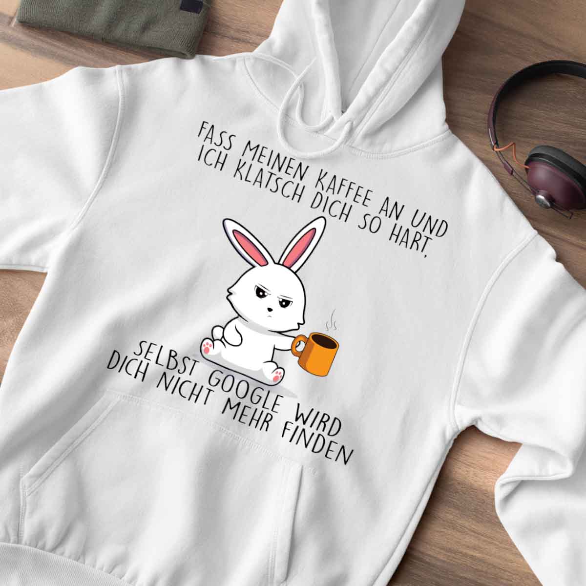 Google Cute Bunny - Hoodie Unisex