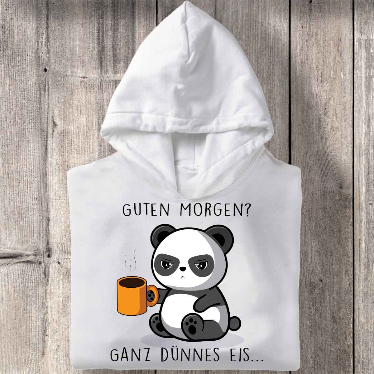 Guten Morgen Cute Panda - Hoodie Unisex